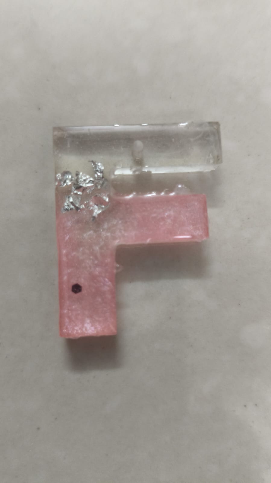 Resin Flower Pendant
