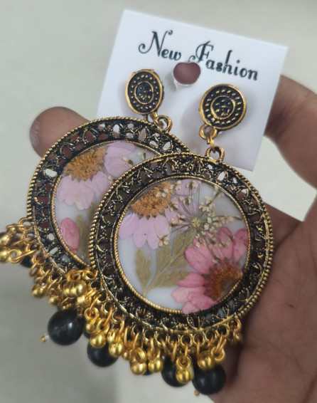 Resin Flower Pendant
